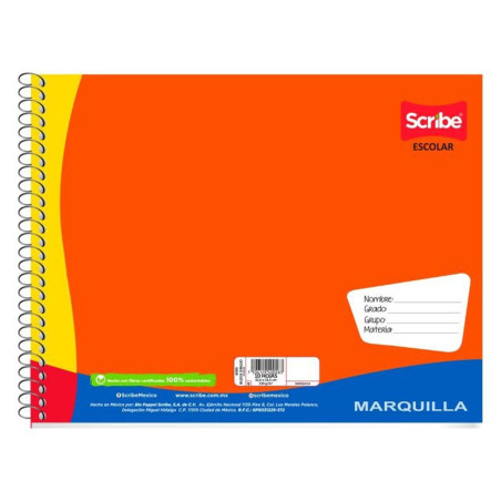 BLOCK DIBUJO ESP. SCRIBE 4590 24.5x32CM 10H C/PROT.  33809