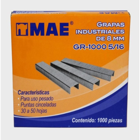 GRAPAS MAE INDUSTRIALES USO PESADO 3/4 160 A 190H C/1000