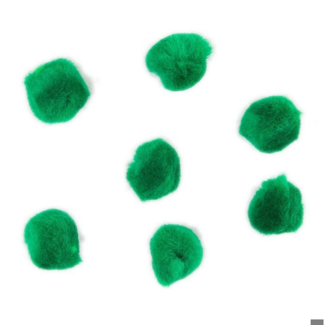 POMPON SEDERIA NO.25 6 VERDE BANDERA C/25 PZS 156256