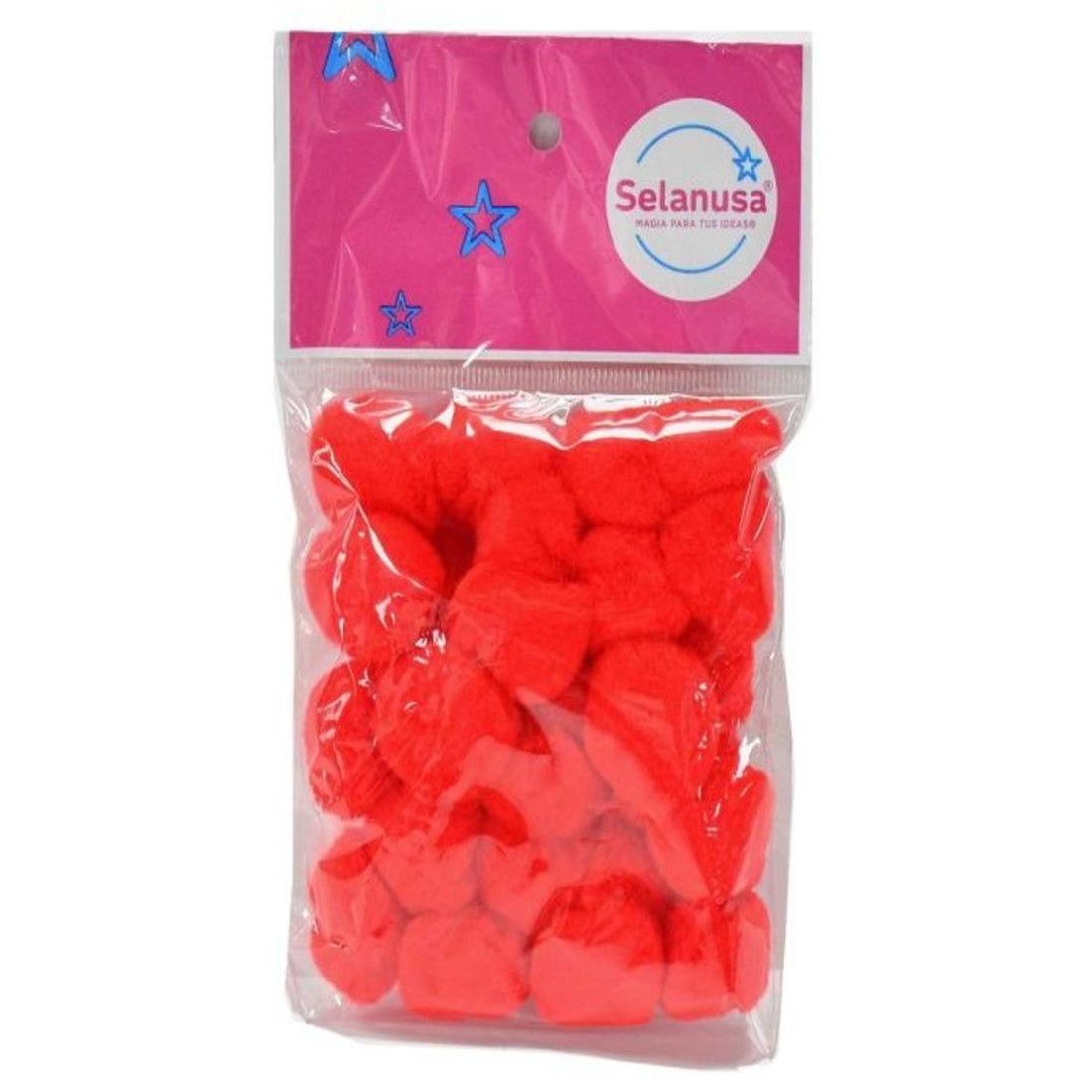 POMPON SEDERIA NO.18 16 ROJO C/25 PZS 156248