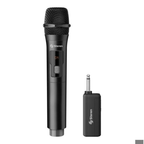 MICROFONO INALAMBRICO STEREN C/RECEPTOR RECARGABLES MIC-285R