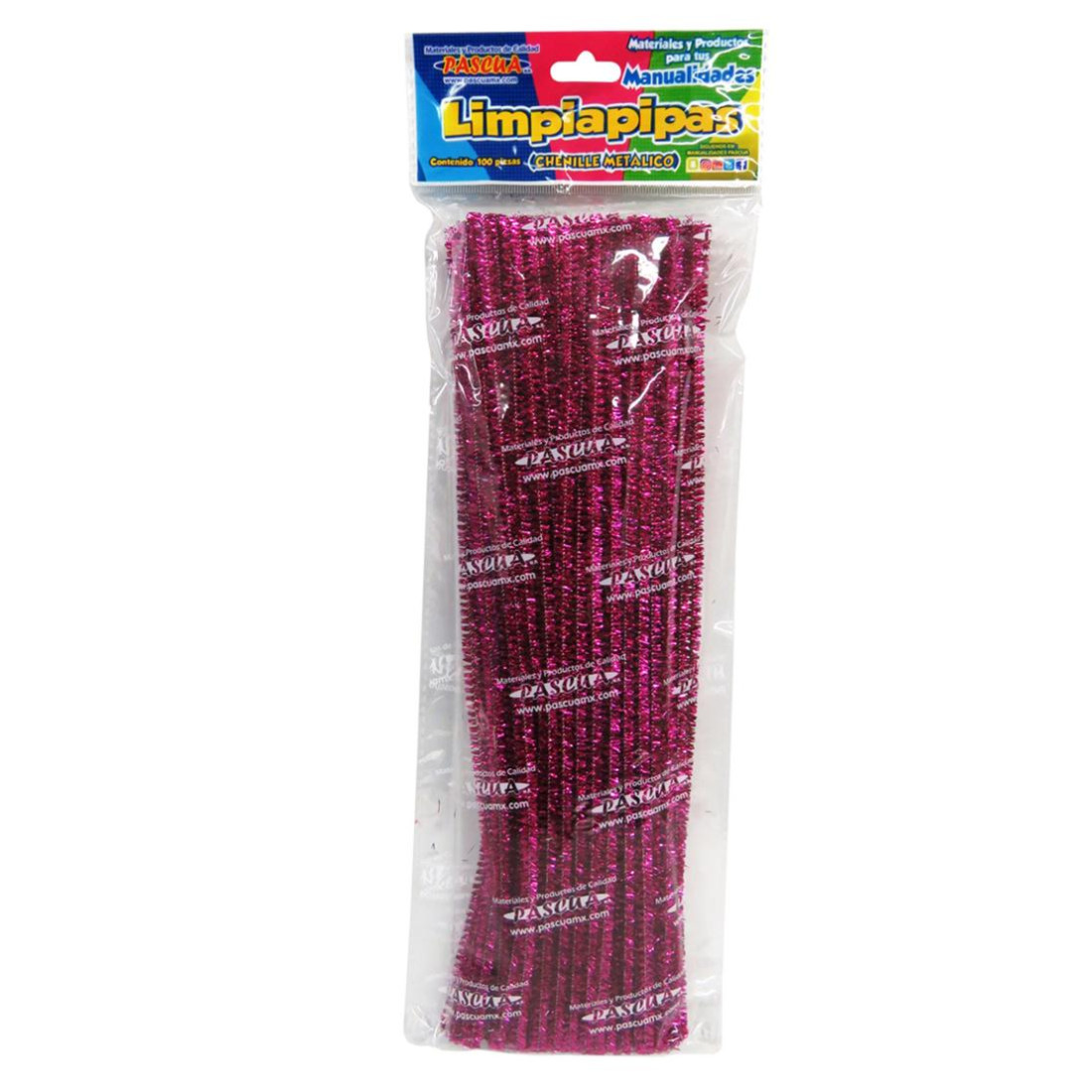 LIMPIAPIPAS PASCUA METALICO C/100 FIUSHA PAQ 121453