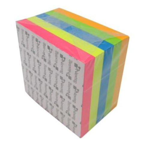 NOTAS ADHESIVAS NEXTEP 3X3 NEON 5 COLS 500H NE-055