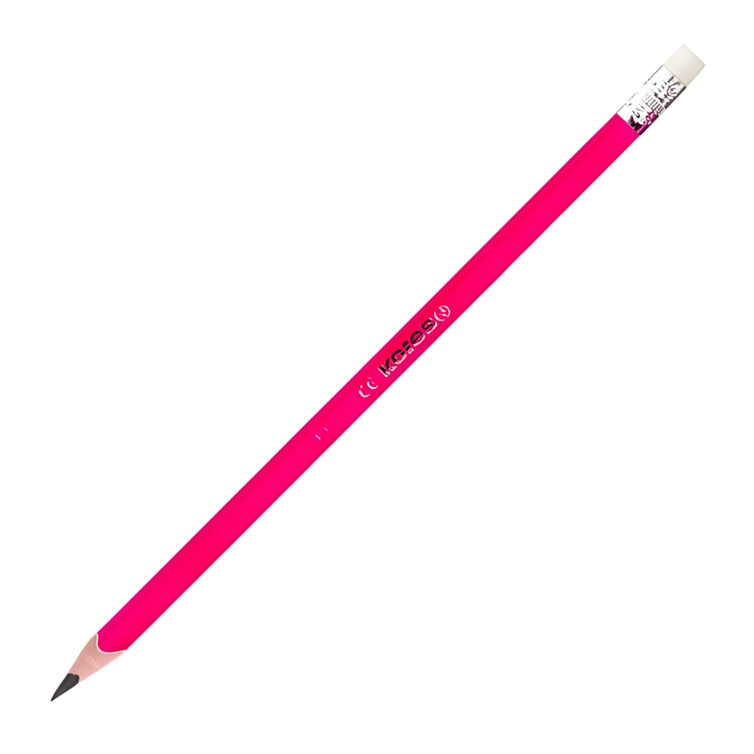 LAPIZ DE GRAFITO No. 2 1 PIEZA NEON KORES 82376 TRANGULAR 134043