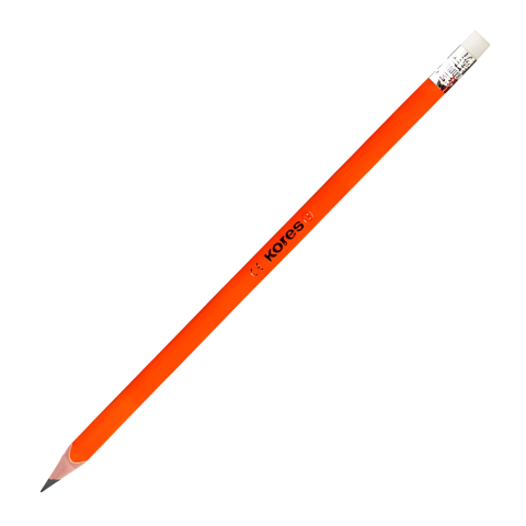 LAPIZ DE GRAFITO No. 2 1 PIEZA NEON KORES 82376 TRANGULAR 134043