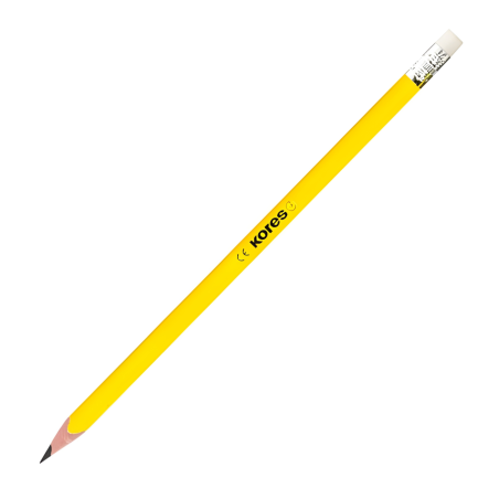 LAPIZ DE GRAFITO No. 2 1 PIEZA NEON KORES 82376 TRANGULAR 134043