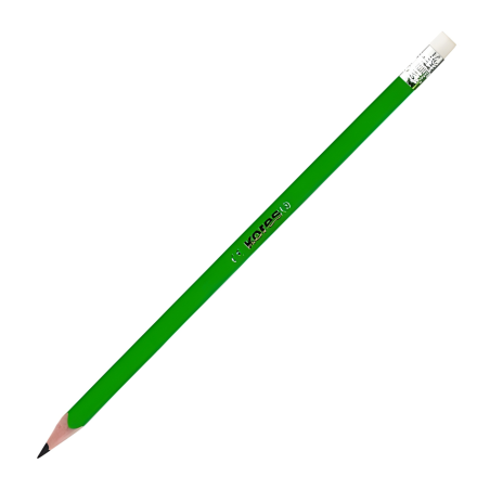 LAPIZ DE GRAFITO No. 2 1 PIEZA NEON KORES 82376 TRANGULAR 134043