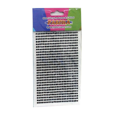 ACCES. P/MANUALI. PASCUA RED03 NEGRA 3MM PIEDRAS RED 153519