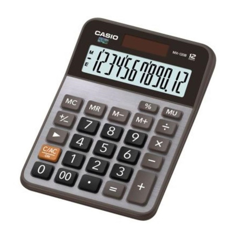 CALCULADORA DE ESCRIT. CASIO MX120B-S-MC 12 DIG. 56187