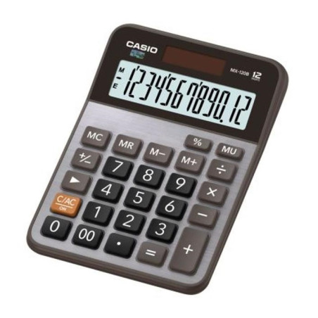 CALCULADORA DE ESCRIT. CASIO MX120B-S-MC 12 DIG. 56187