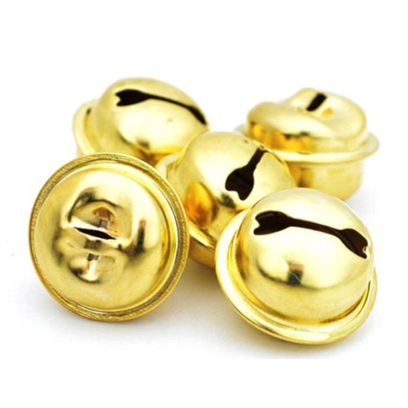 ACCES. T/O CASCABEL No. 24 24MM ORO C/100 BOLSA 133498