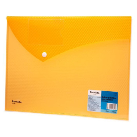 SOBRE PROTECTOR C/BROCHE BARRILITO 8200A4 CARTA 122363