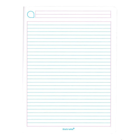 CUADERNO PROF COSIDO ESTRELLA 0541 RAYA 100H ROSA 49131