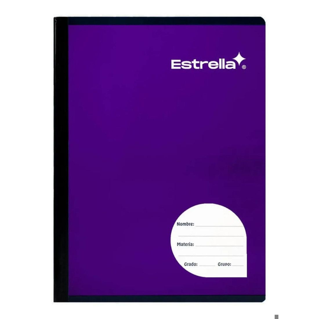 CUADERNO PROF COSIDO ESTRELLA 0543 7MM 100H MORADO 49133