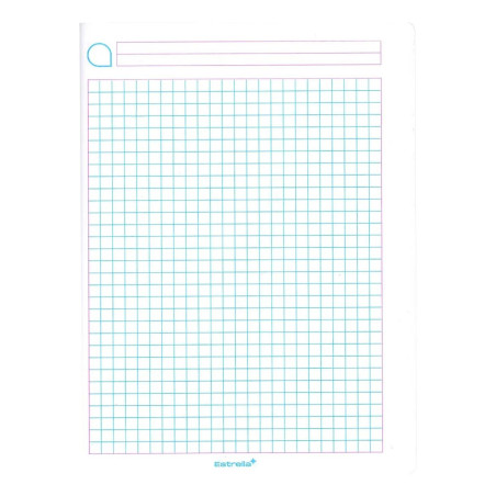CUADERNO PROF COSIDO ESTRELLA 0543 7MM 100H NARANJA 49133