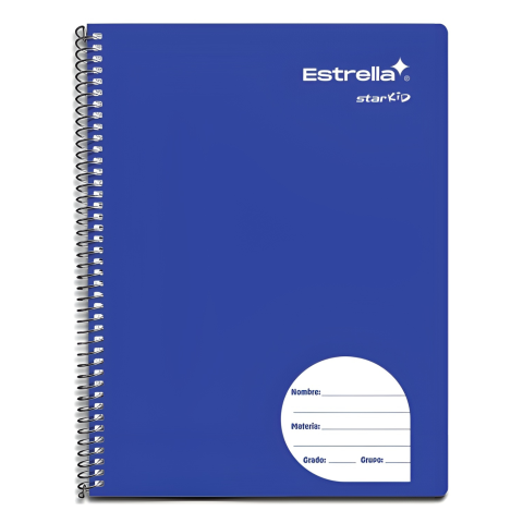 CUADERNO PROF ESP ESTRELLA RAYA STARKID AZUL VIC 193465