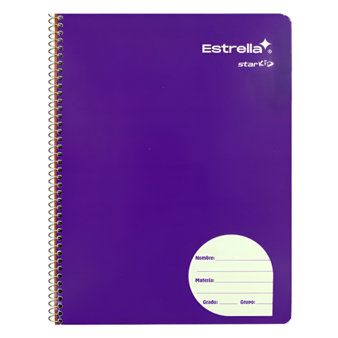 CUADERNO PROF ESP ESTRELLA RAYA STARKID MORADO 193465