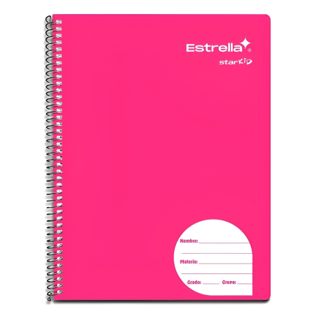 CUADERNO PROF ESP ESTRELLA RAYA STARKID ROSA 193465