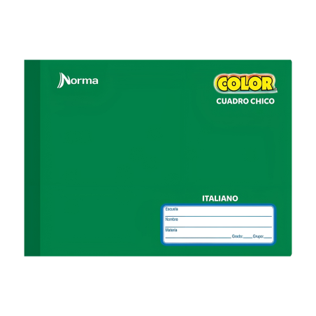 CUADERNO F.I COS NORMA COLOR 5MM 100H VERDE 134416
