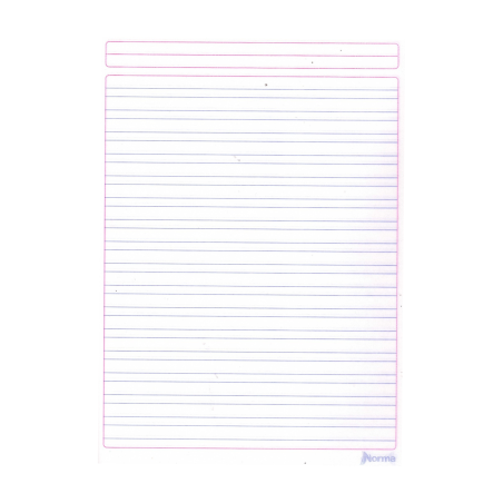 CUADERNO PROF COS NORMA COLOR DOB RAYA 100 AZUL 134409