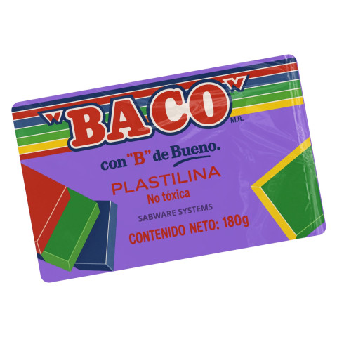 PLASTILINA BACO MARQUETA VIOLETA 49416