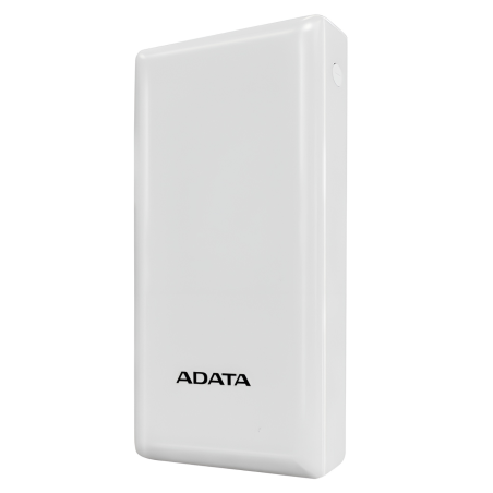 20,000mAh CARGADOR ADATA POWER BANK  BLANCO C20 PBC20-WH
