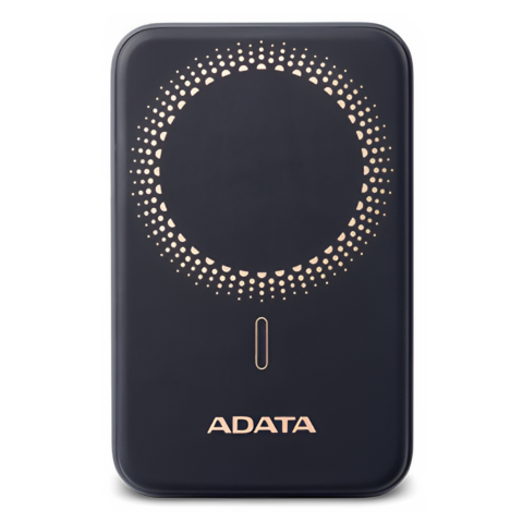 5000mAh CARGA INALAMBRICA POWER BANK ADATA NEGRO MAGNETICO PR050-11BK