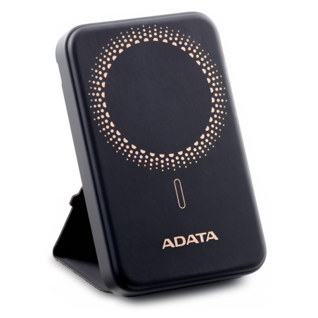 5000mAh CARGA INALAMBRICA POWER BANK ADATA NEGRO MAGNETICO PR050-11BK