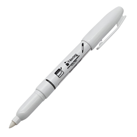 MARCADOR PERMANENTE NEXTEP P/FINA 2MM BLANCO NE-070B