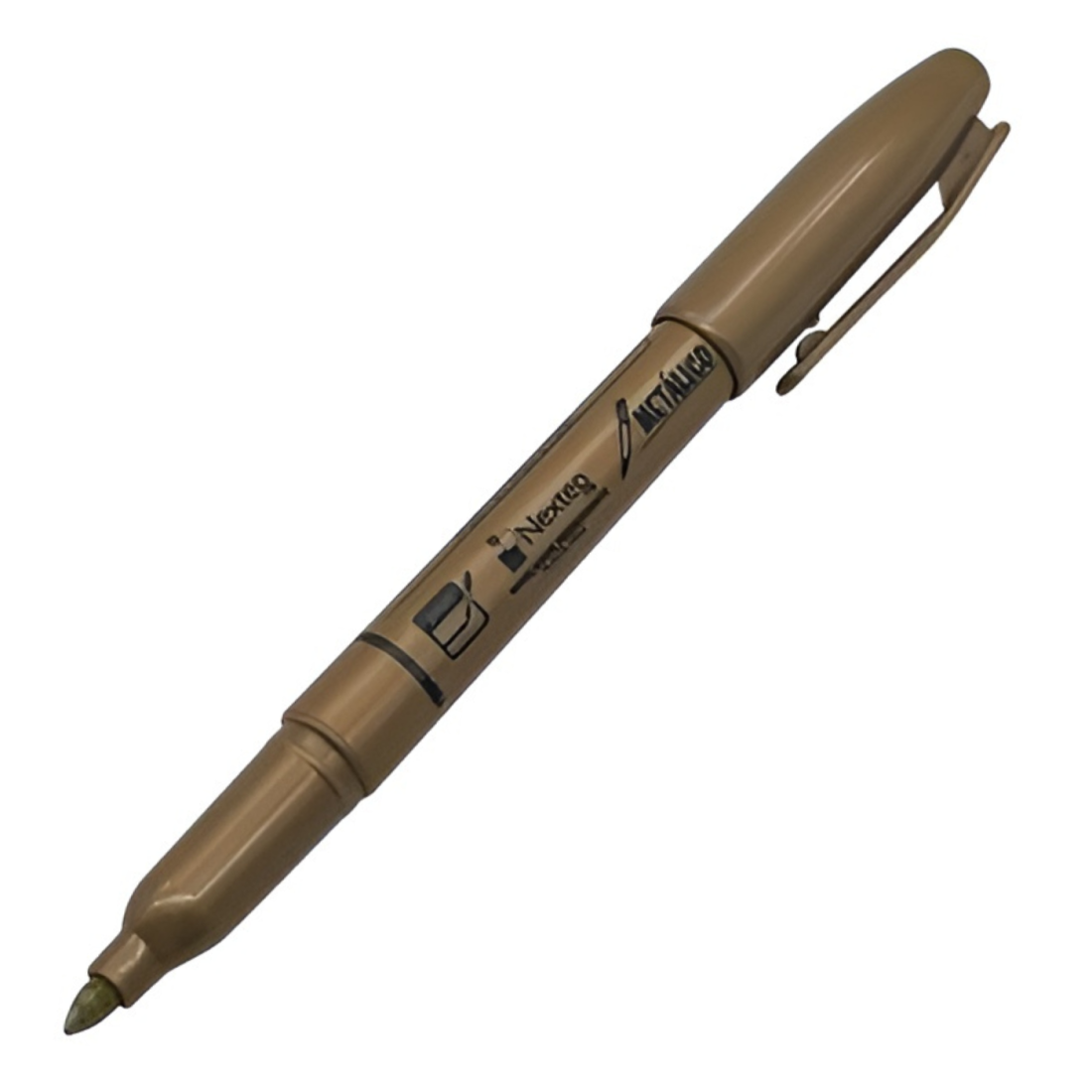 MARCADOR PERMANENTE NEXTEP P/FINA 2MM ORO NE-070O