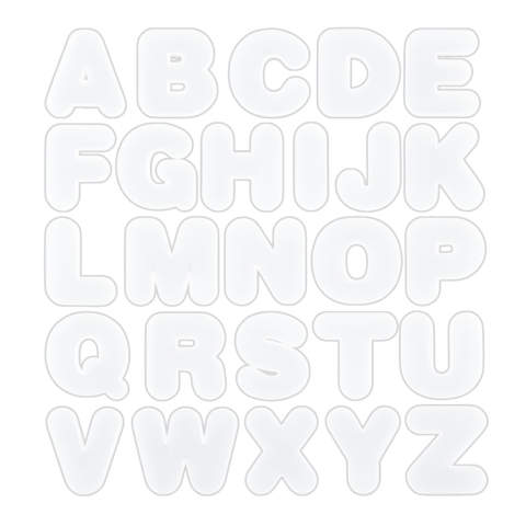 MOLDE SILICON PASCUA MOLSI-ASC01 ABC LETRAS 159421