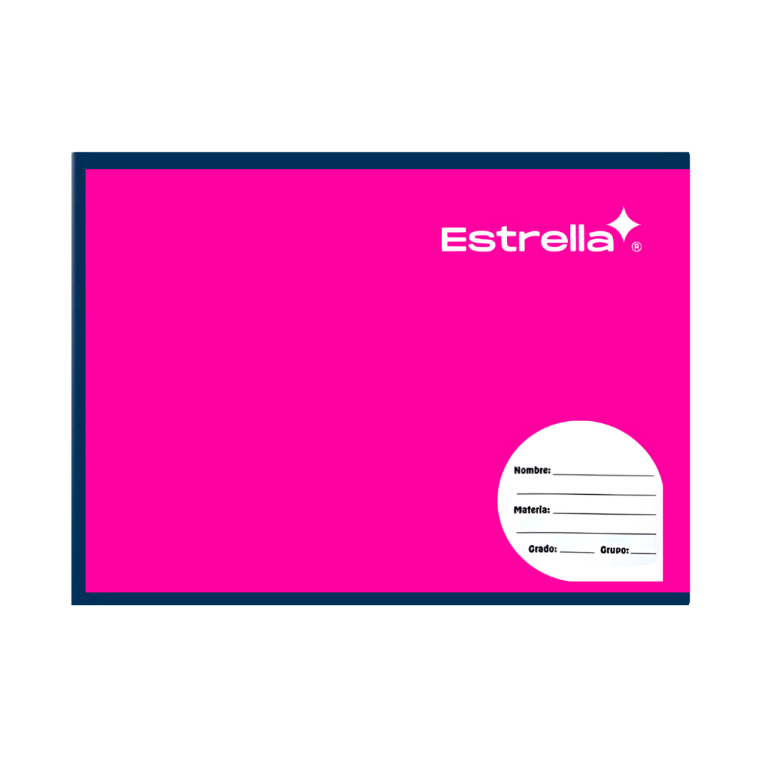 CUADERNO F.I COS ESTRELLA 5MM 100H ROSA 49136