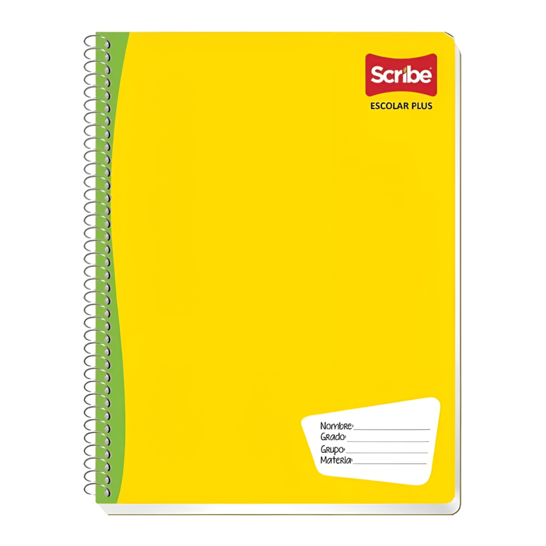 CUADERNO PROF. ESP. SCRIBE 7973 7MM ESCOLAR AMARILLO 193446