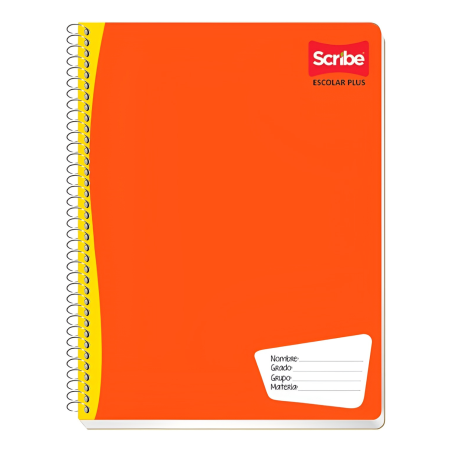 CUADERNO PROF ESP SCRIBE 7970 RAYA 100H ESC NARANJA 193443