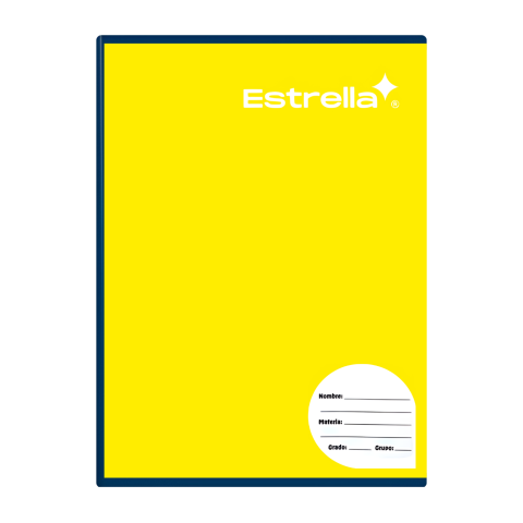 CUADERNO F.F. COSIDO ESTRELLA 0701 7MM 100H 49170