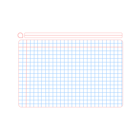 CUADERNO F.I COS ESTRELLA 5MM 100H NARANJA 49136