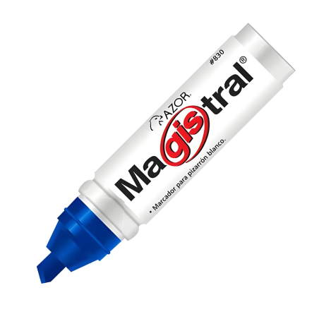 MARCADOR P/PINTARRON MAGISTRAL 830-12 AZUL MINI 19202
