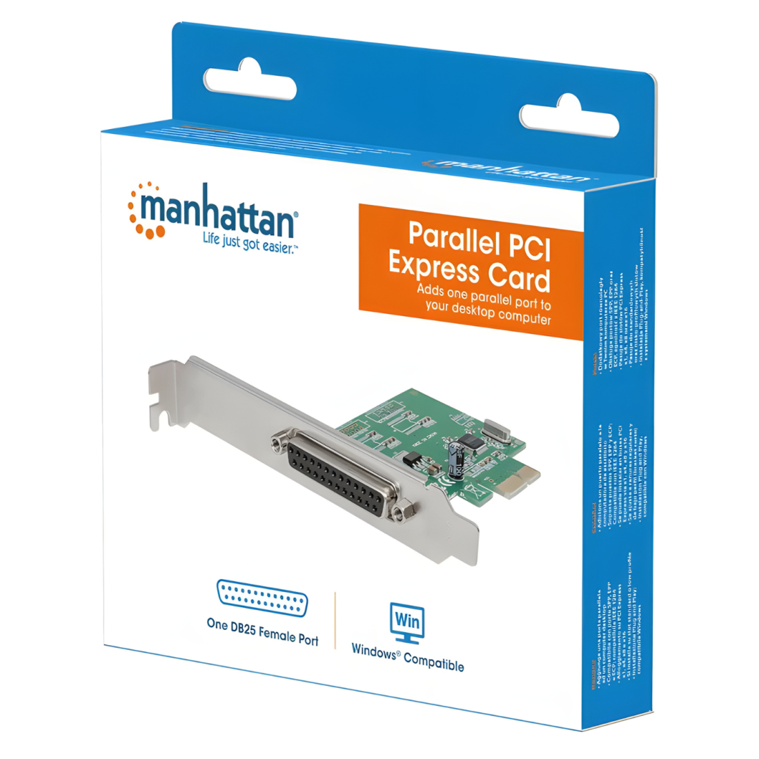 TARJETA PCI EXPRESS MANHATTAN 1 PUERTO