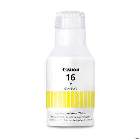 TINTA CANON GI-16Y AMARILLO PARA USO INTERNO DE LOS NEGOCIOS