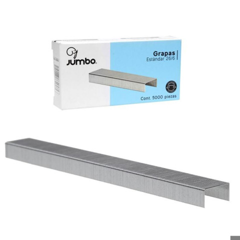 GRAPA 1/4" C/5000 JUMBO PGR1 (26/6) 6 CAJA 90219