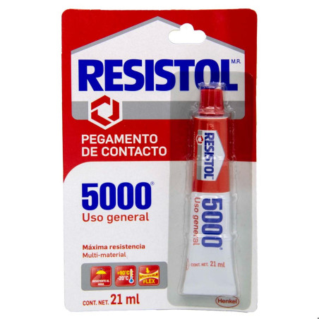 PEGAMENTO CONTACTO RESISTOL 5000 21 ML. TUBO 89212