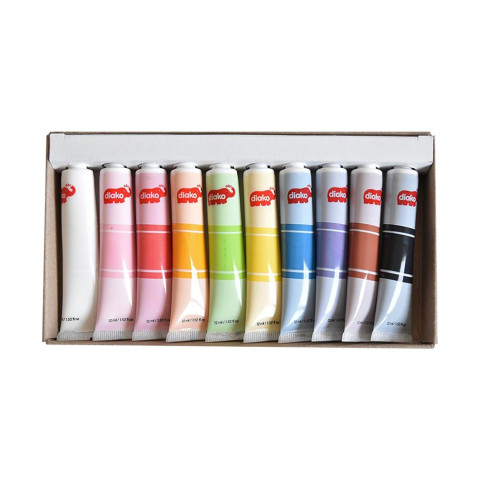 PINTURA ACRILICA DIAKO 12ML C/U EST. C/10 TUBOS 113946
