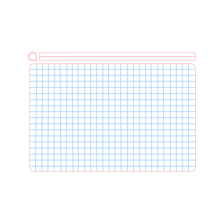 CUADERNO F.I COSIDO ESTRELLA 546 7MM ROJO 49135