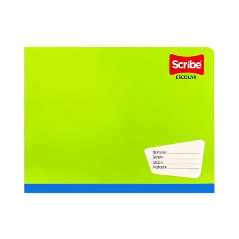 CUADERNO F.I.ENG SCRIBE 6133 7MM 100H VERDE 78104