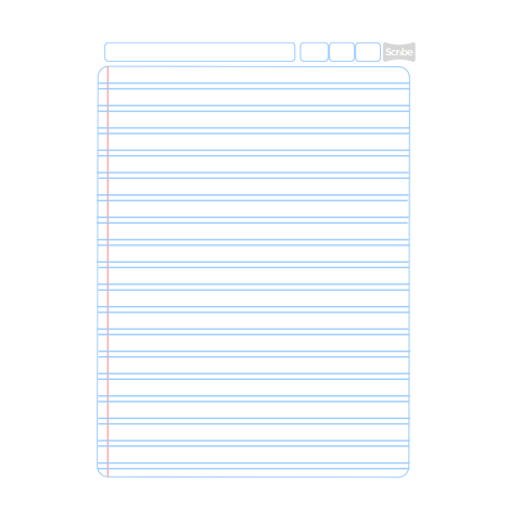 CUADERNO PROF ESP CON SR SCRIBE 7974 DOB RAYA AZUL 193461