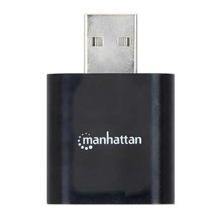CONVERTIDOR MANHATTAN USB 2.0 A TARJ. SONIDO 2.1 ACMH152754