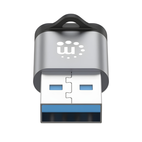 ADAPTADOR MANHATTAN USB-C NEGRO V3.2 GEN1 AM-CH 5GBPS 356305