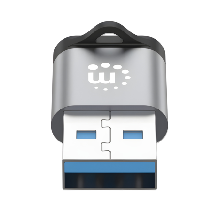 ADAPTADOR MANHATTAN USB-C NEGRO V3.2 GEN1 AM-CH 5GBPS 356305