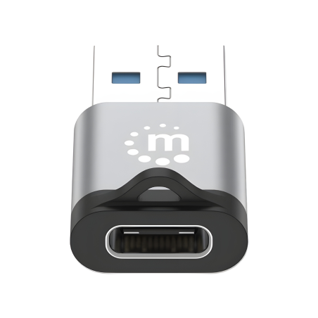 ADAPTADOR MANHATTAN USB-C NEGRO V3.2 GEN1 AM-CH 5GBPS 356305
