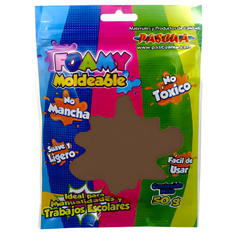 FOAMY MOLDEABLE PASCUA BOLSA C/50GR CAMELLO 103033